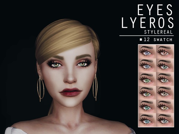 Sims 4 EYES LYEROS STYLE by lyeros at TSR