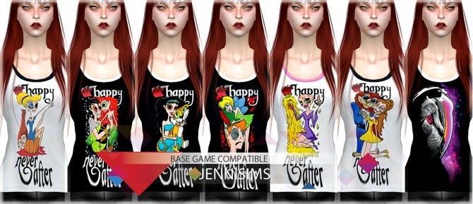 Sims 4 Base Game compatible Tops, Shirt at Jenni Sims