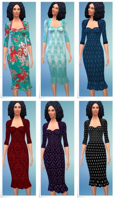 Sims 4 Fancy Dress at Birksches Sims Blog