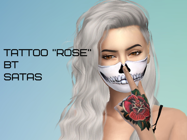 Tattoo Rose By Satas At Tsr Sims 4 Updates