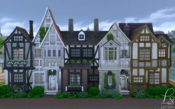 Sims 4 Old Square Market by Oloriell at Mod The Sims