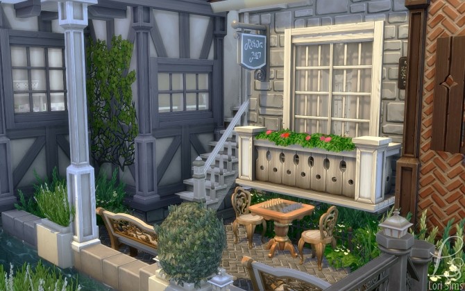 Sims 4 Old Square Market by Oloriell at Mod The Sims