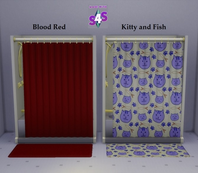 Sims 4 22 XtremeShowerTub and Mat Set 2 by wendy35pearly at Mod The Sims