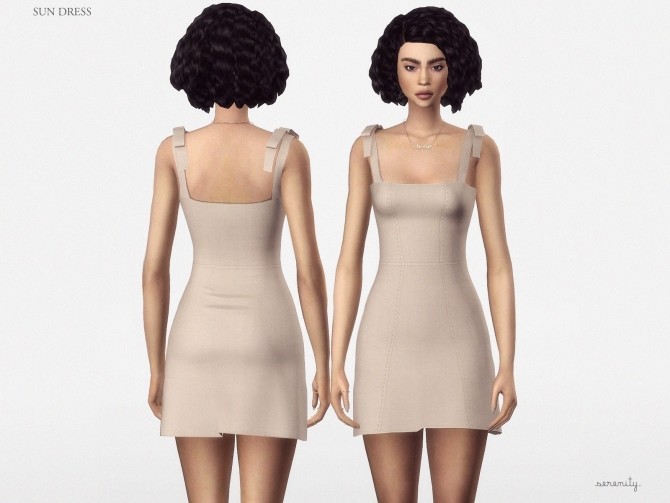 Sims 4 Sun Dress at SERENITY