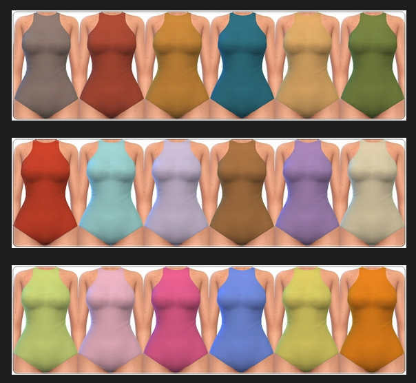 Sims 4 Irina swimsuits at Annett’s Sims 4 Welt