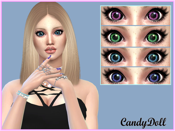 Sims 4 So Dolly Eyes by CandyDolluk at TSR