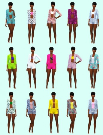 Dynasty Collection + Male Half Tanks and Caps at The Beautiful Sims of Color