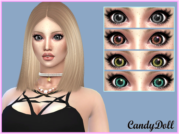 Sims 4 So Dolly Eyes by CandyDolluk at TSR