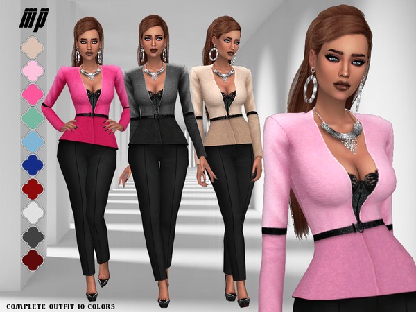 Sims 4 MP Alexanders Outfit by MartyP at TSR
