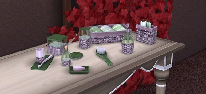 Sims 4 Valentine clutter at Soloriya