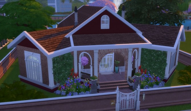 Sims 4 Clarissa Mansion by patty3060 at Mod The Sims