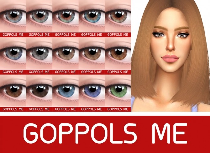 Sims 4 Eyes V4 at GOPPOLS Me