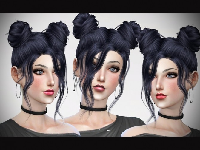 Sims 4 Metallic Glossy Lipsticks by CelineNguyen at TSR