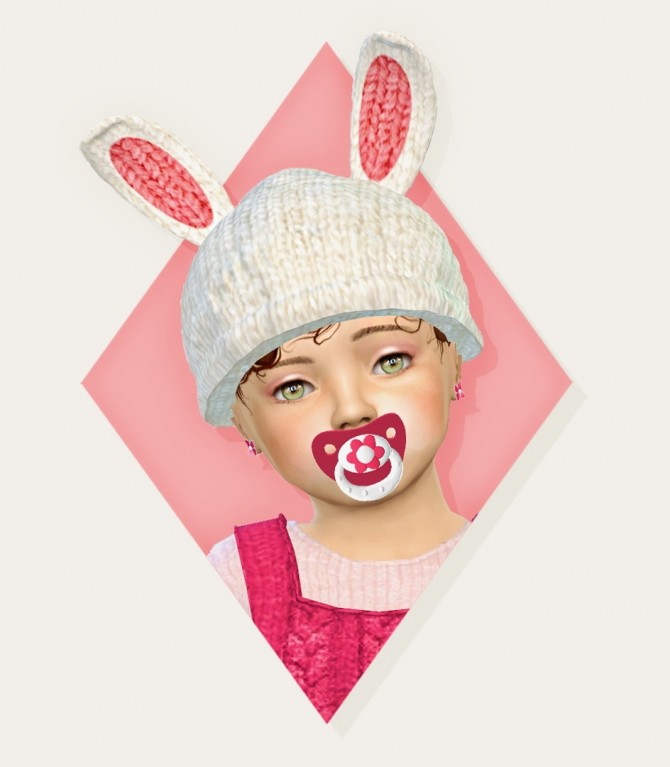 Sims 4 My little bunny hat at Simiracle