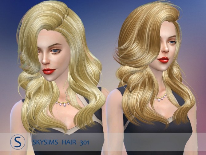 Sims 4 Hair 301 by Skysims (Pay) at Butterfly Sims