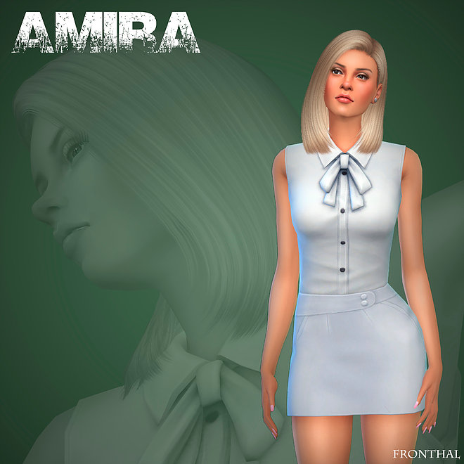 Sims 4 August 8 models at Fronthal