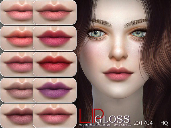 Sims 4 Lips 201704 by S Club LL at TSR