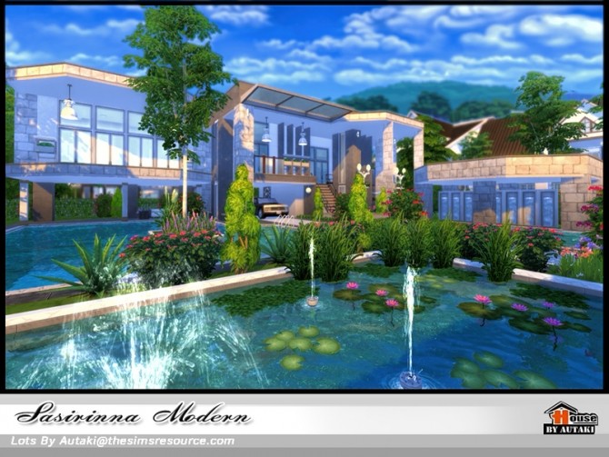 Sims 4 Sasirinna Modern by Autaki at TSR