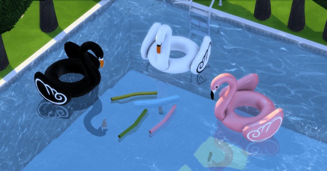 Sims 4 Pool Floats and Noodies at Leo Sims