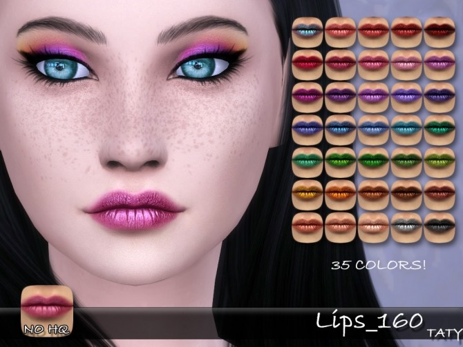 Sims 4 Lips 160 at Taty – Eámanë Palantír