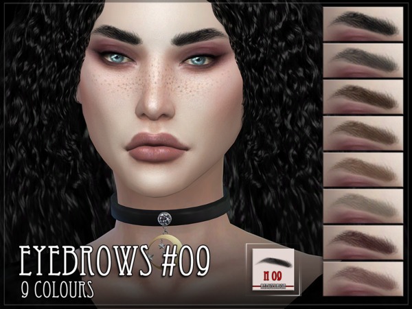 Sims 4 Eyebrows 09 by RemusSirion at TSR