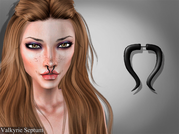 Sims 4 Valkyrie Septum by Genius666 at TSR