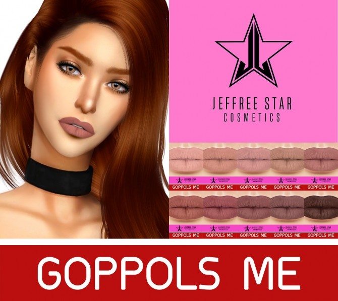 Sims 4 GPME Jeffree Star Velour Liquid Lipstick C1 at GOPPOLS Me