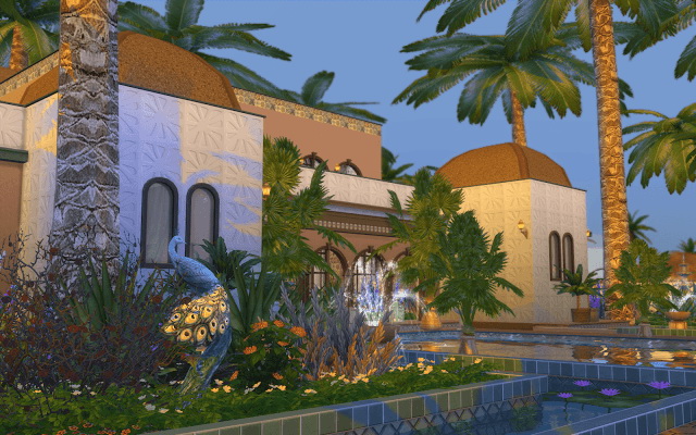 Sims 4 Morocco Palace at Rabiere Immo Sims