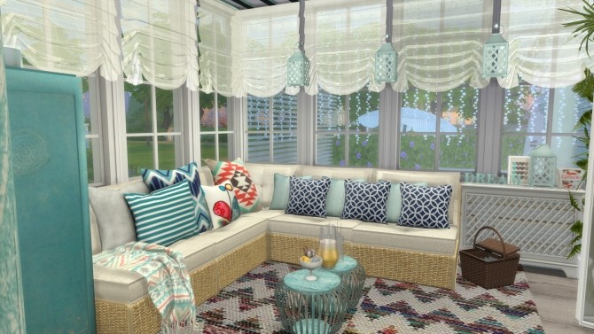 Sims 4 Luxury Beach House at Dinha Gamer