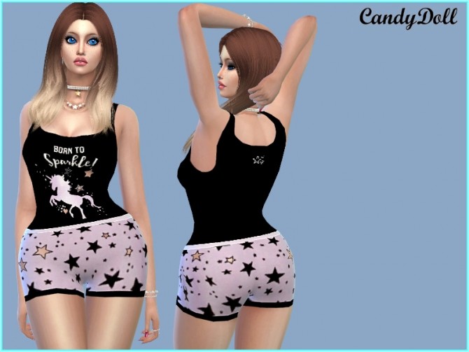 Sims 4 Sparkle Set by CandyDolluk at TSR