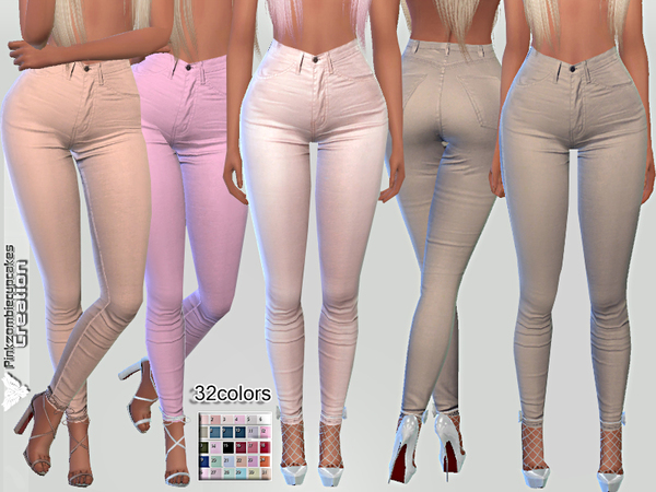 Sims 4 Summer Denim and Co by Pinkzombiecupcakes at TSR