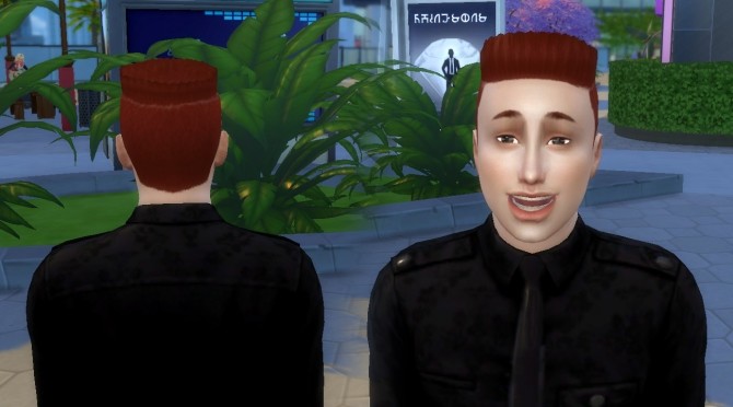 Sims 4 Flat Top Hairstyle at My Stuff