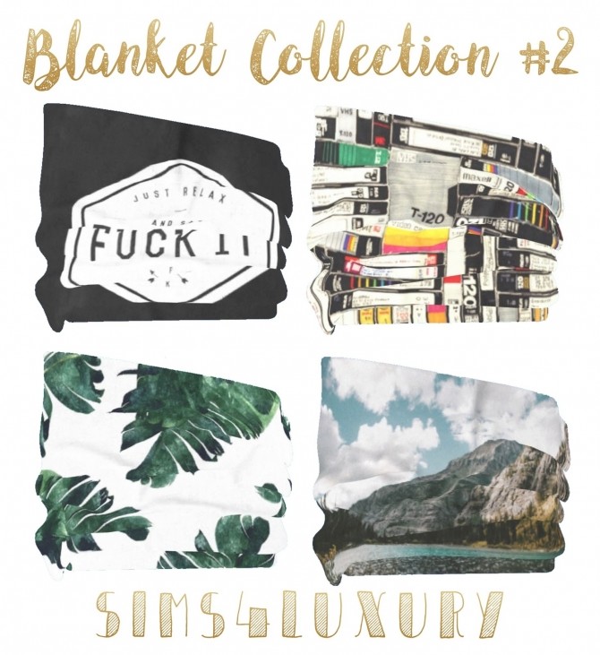 Sims 4 Blanket Collection #2 at Sims4 Luxury