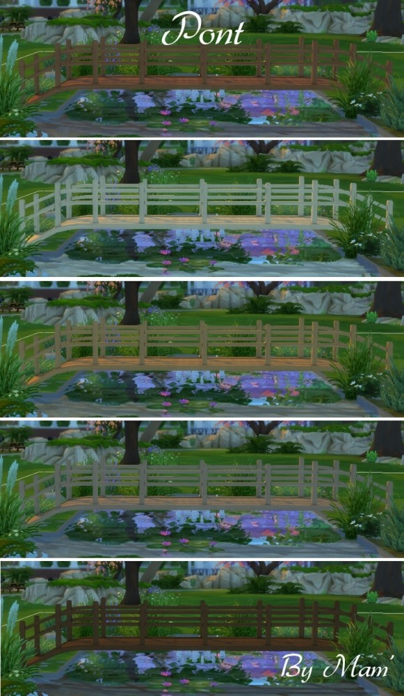 Sims 4 Water set by Maman Gateau at Sims Artists