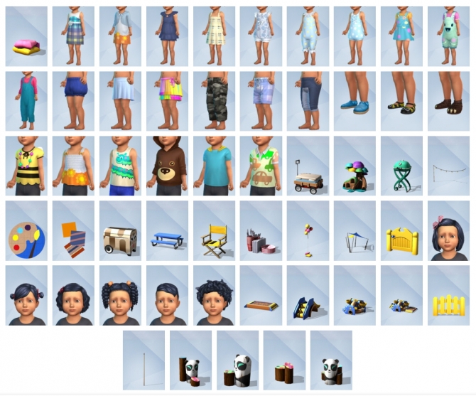 cheats for the sims 4 toddler stuff pack