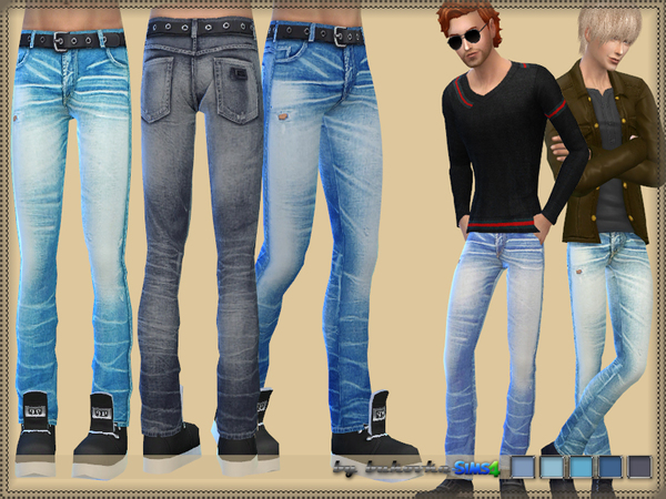 Pants Denim by bukovka at TSR » Sims 4 Updates