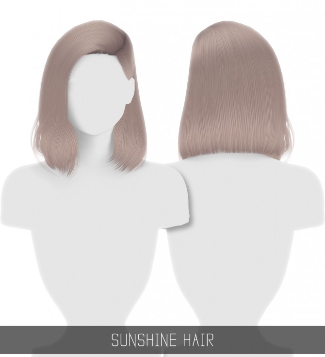 Sims 4 SUNSHINE HAIR at Simpliciaty