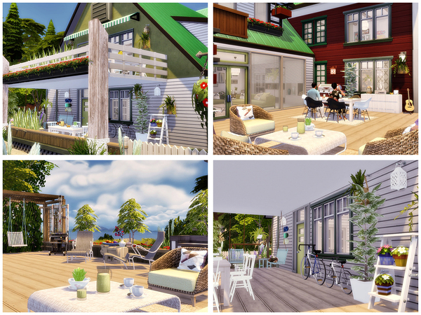 Sims 4 Scandinavian II house by Danuta720 at TSR