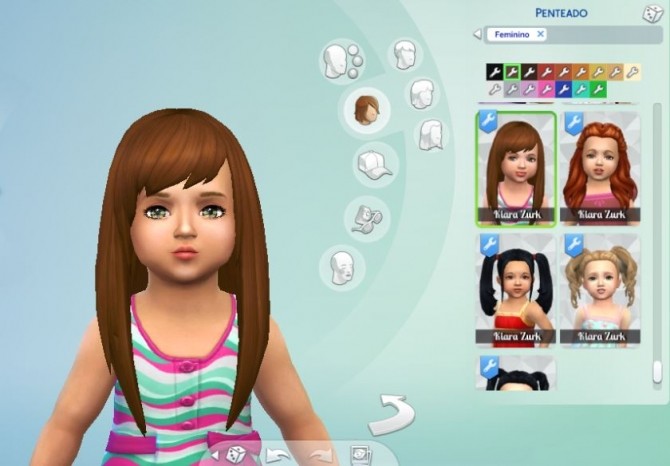 Sims 4 Helena Hair at My Stuff