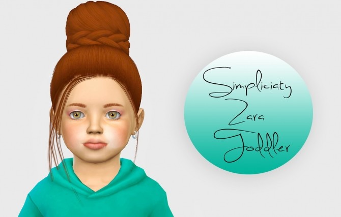 Sims 4 Simpliciaty cc​ Zara Toddler Version at Simiracle