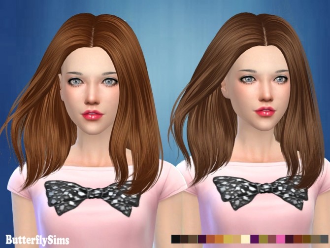 Sims 4 Hair 185 by YOYO at Butterfly Sims