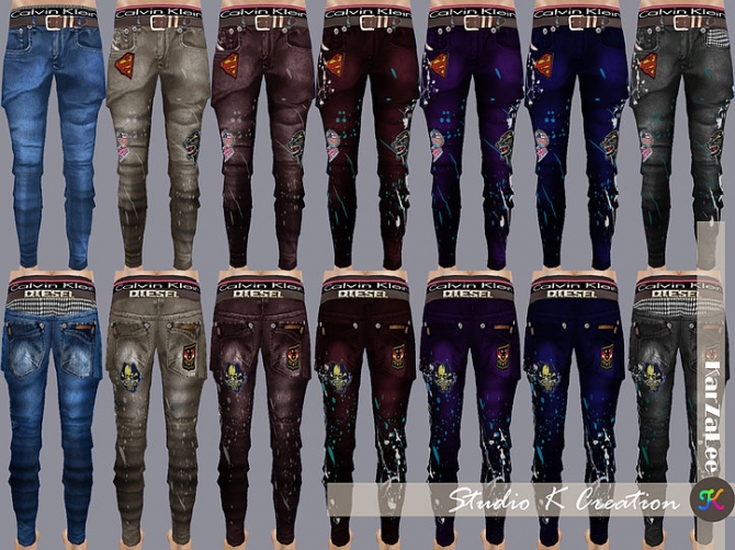 Giruto 32 skinny jeans at Studio K-Creation » Sims 4 Updates