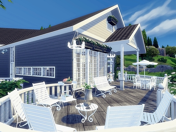 Sims 4 Paradise Cottage by Moniamay72 at TSR