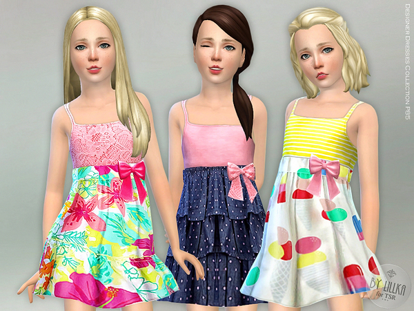 Sims 4 Designer Dresses Collection P85 by lillka at TSR