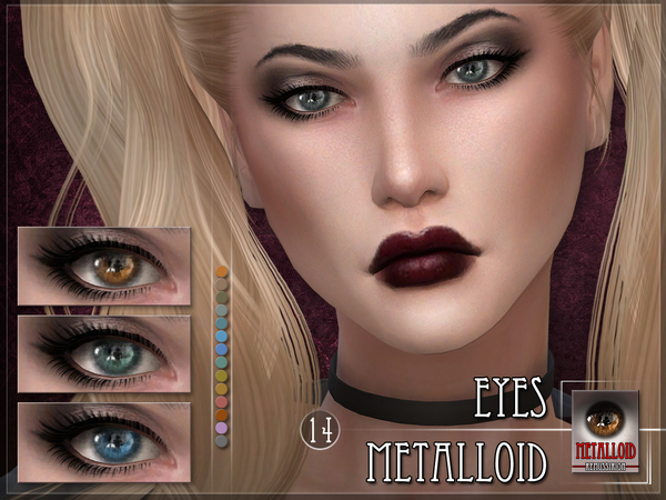 Sims 4 Metalloid Eyes by RemusSirion at TSR