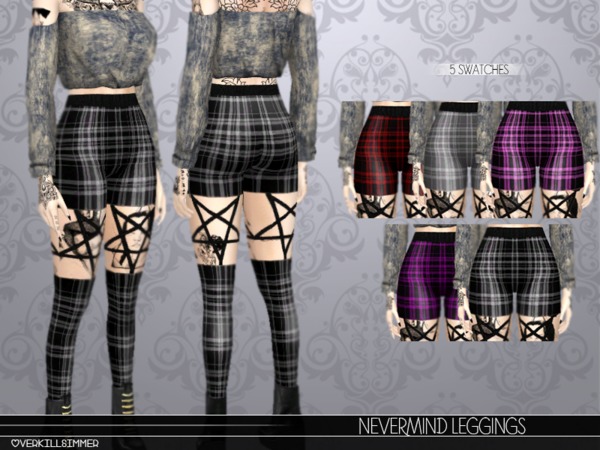 Sims 4 Nevermind Leggings by Overkill Simmer at TSR