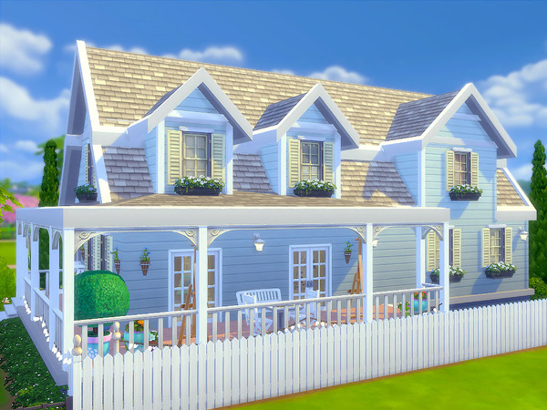 Sims 4 Sugarberry Cottage by sharon337 at TSR