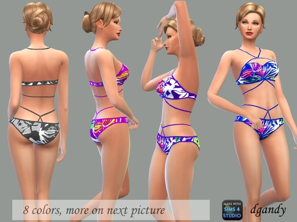 Sims 4 Swimsuit Version A by dgandy at TSR