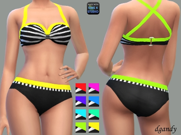 Sims 4 Swimsuit Version C by dgandy at TSR