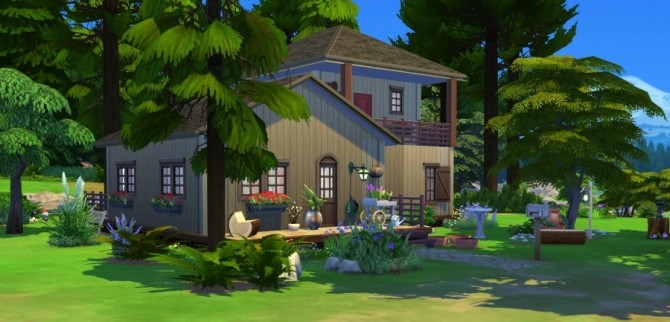 Sims 4 LEscapade house by Bloup at Sims Artists
